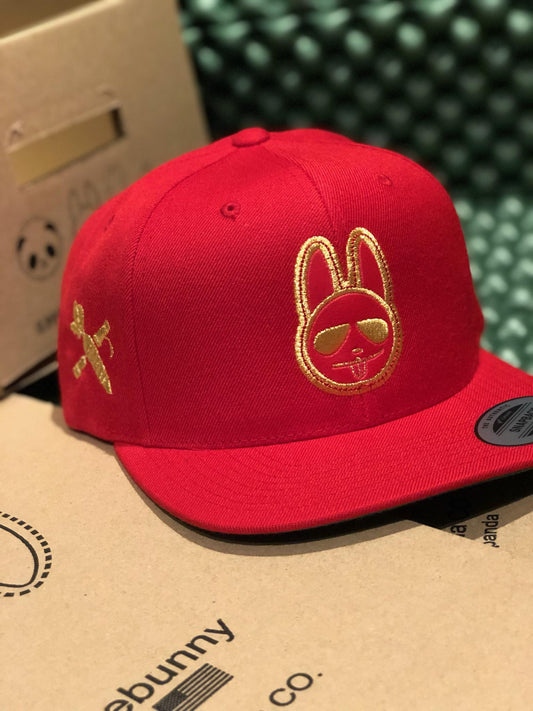 Star Bunny  - Red/Gold