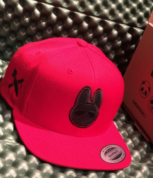Orginal Bunny Black on Red