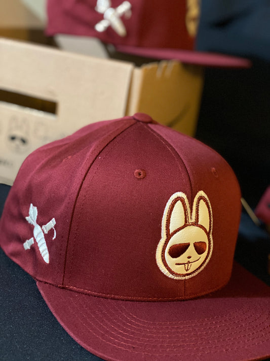 Burgundy - White/Burgundy