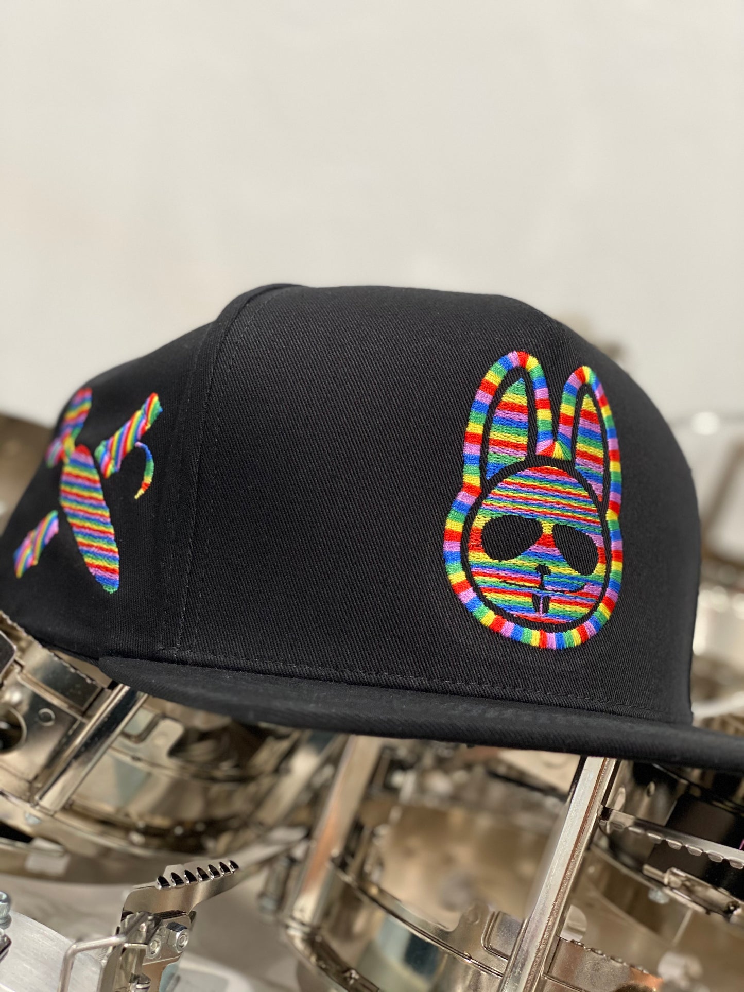 Black - Rainbow Bunny